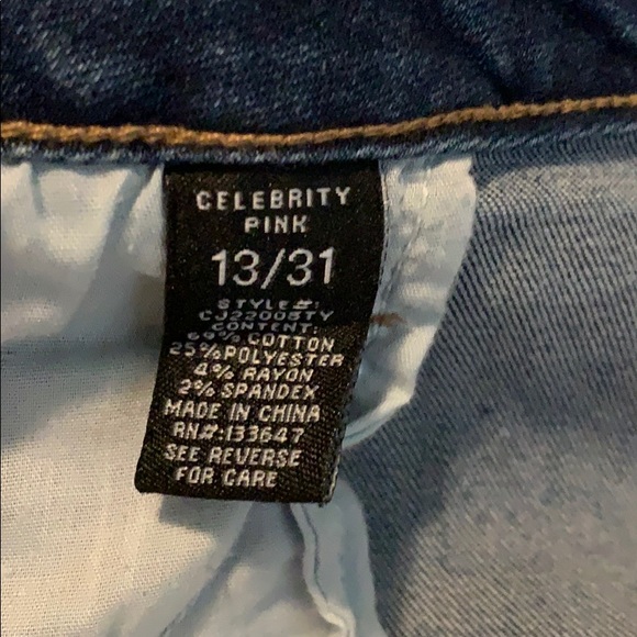 Brand New without Tags Celebrity Pink Jeans - Picture 3 of 5